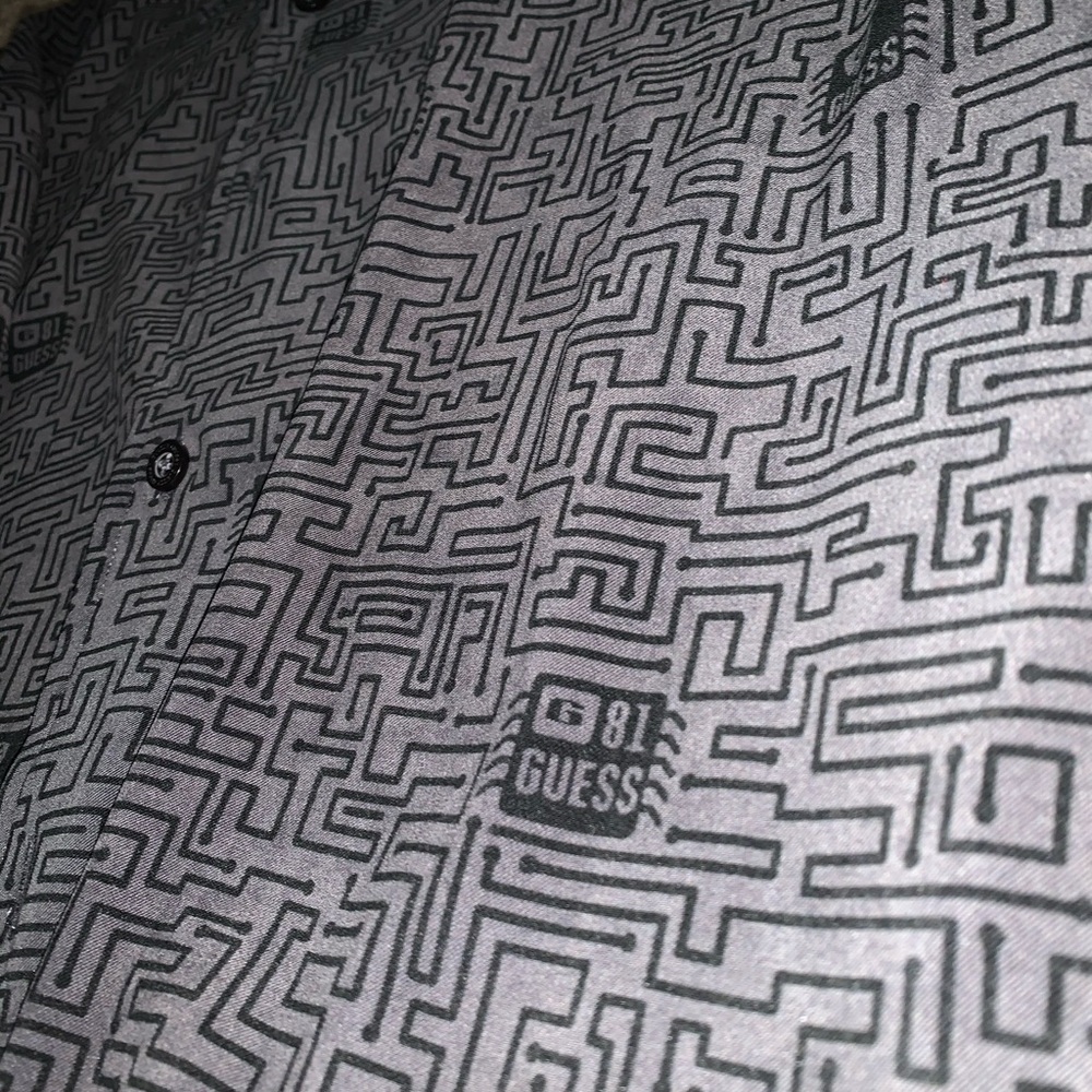 Vintage GUESS button up